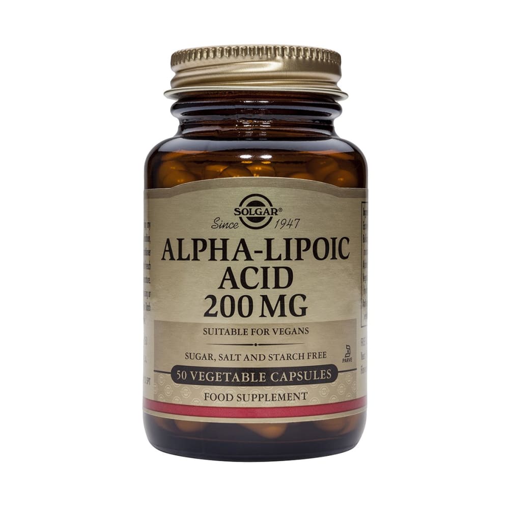 Alpha Lipoic Acid 200mg 50 caps - Solgar - Altele