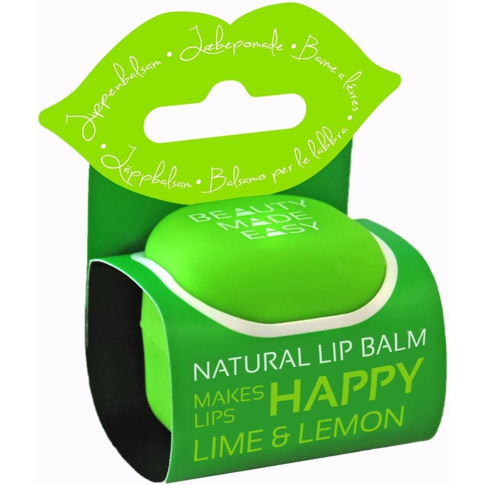 Balsam natural de buze cu lime si lamaie 6.8 g Beauty Made
