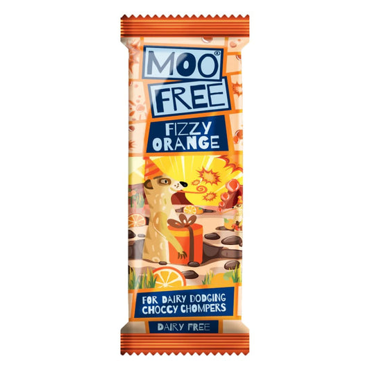 Baton Fizzy Orange - Moo Free 20g