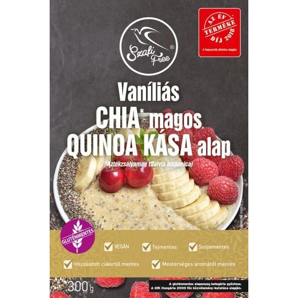 Baza pentru terci de quinoa si chia cu vanilie Szafi Free 