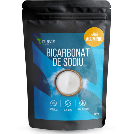 Bicarbonat de Sodiu 500g - Niavis - Adaosuri culinare
