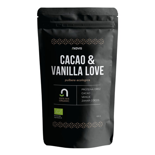Cacao & Vanilla Love - Mix ecologic 125g - Niavis - Cacao
