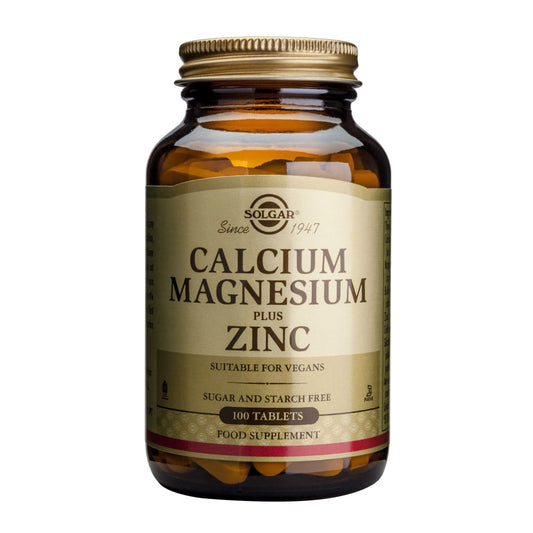 Calcium Magnesium + Zinc 100 tablete - Solgar - 