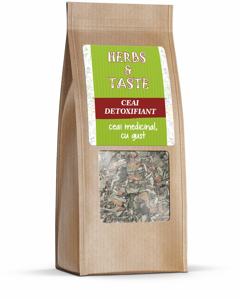 Ceai de plante medicinale Detoxifiant 50g - Pronat - Ceaiuri
