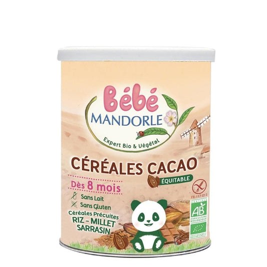 Cereale cu cacao pentru bebeluși - de la 8 luni 400g - Bébé 