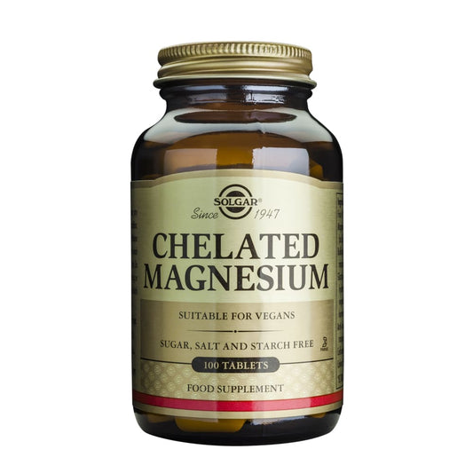 Chelated Magnesium 100mg 100 tablete - Solgar - 