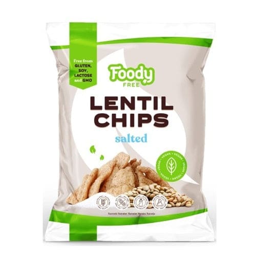Chips din linte cu sare Foody Free 50g