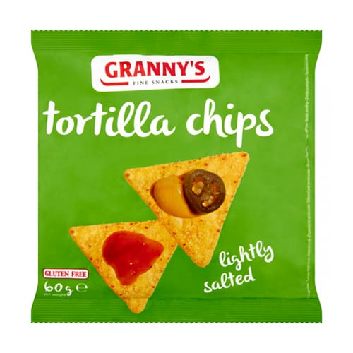 Chips tortilla fara gluten usor sarate Granny’s 60g