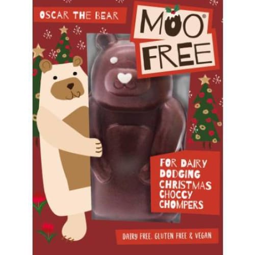Ciocolată Ursul Oscar Moo Free 80g vegan fără gluten fără 