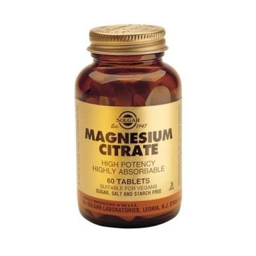 Citrate Magnesium 200mg 60cps - Solgar - Altele