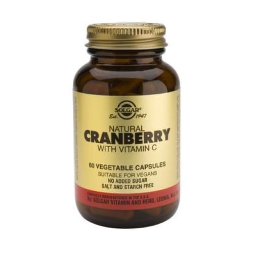 Cranberry Extract with Vit. C 60cps - Solgar - Altele