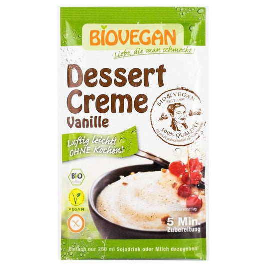 Crema Bio pentru desert cu vanilie 52g Biovegan - Biovegan -
