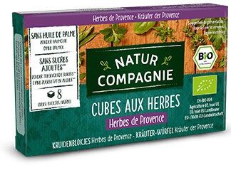 Cuburi bio cu verdeturi de Provence NATUR COMPAGNIE - Natur