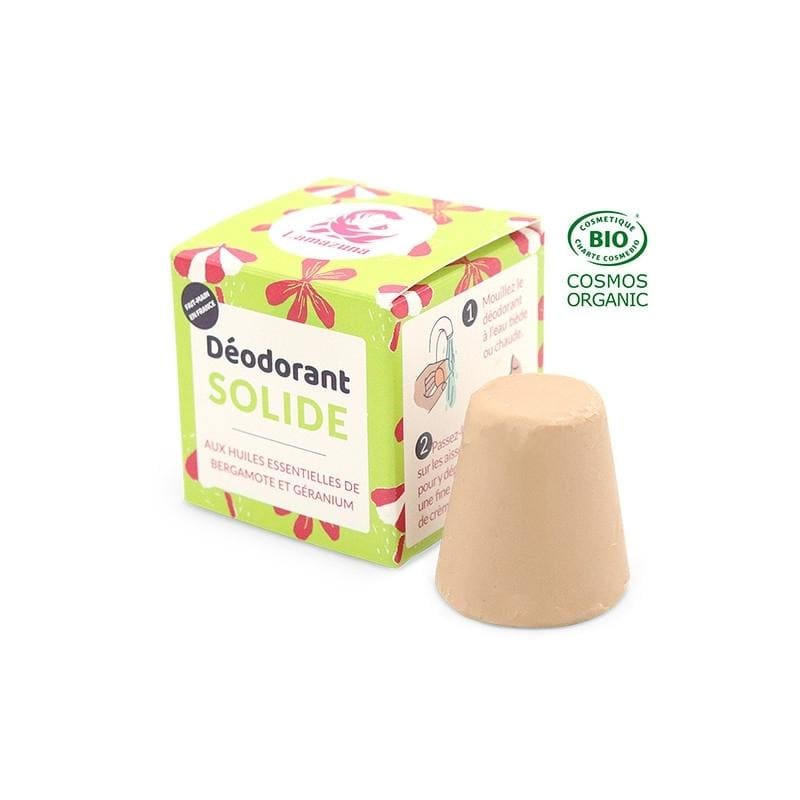 Deodorant solid pt piele normala Bergamota - Zero Waste