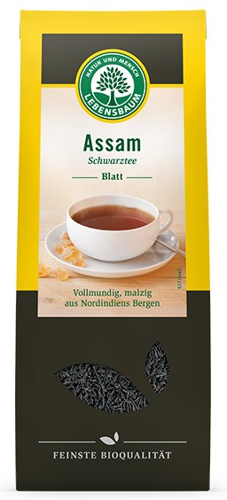 Frunze de ceai negru Assam BIO 100g LEBENSBAUM - Lebensbaum