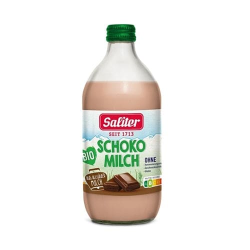 Lapte cu ciocolata bio fara gluten Saliter 500ml