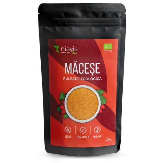 Macese pulbere Ecologica/BIO 125g - Niavis - Superalimente 