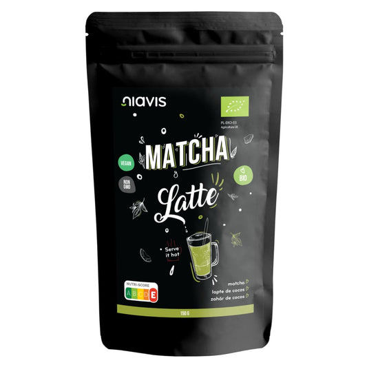 Matcha Latte Pulbere Ecologica/BIO 150g - Niavis