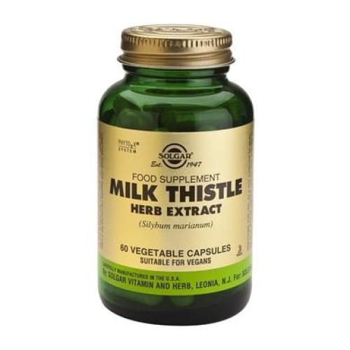 Milk Thistle Herb Extract 60cps - Solgar - Altele
