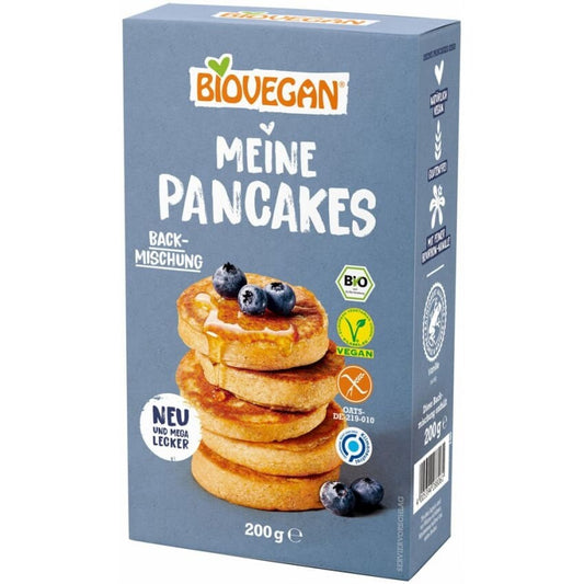 Mix bio pentru pancakes fara gluten 200g Biovegan - Biovegan