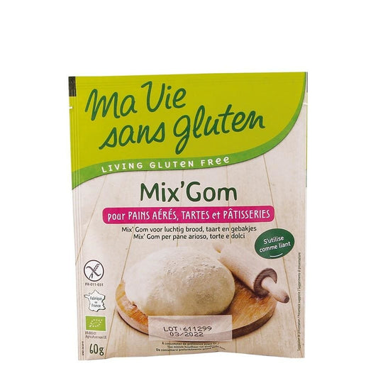 Mix Gom - aditiv afanare fara gluten 60g - Ma vie sans 