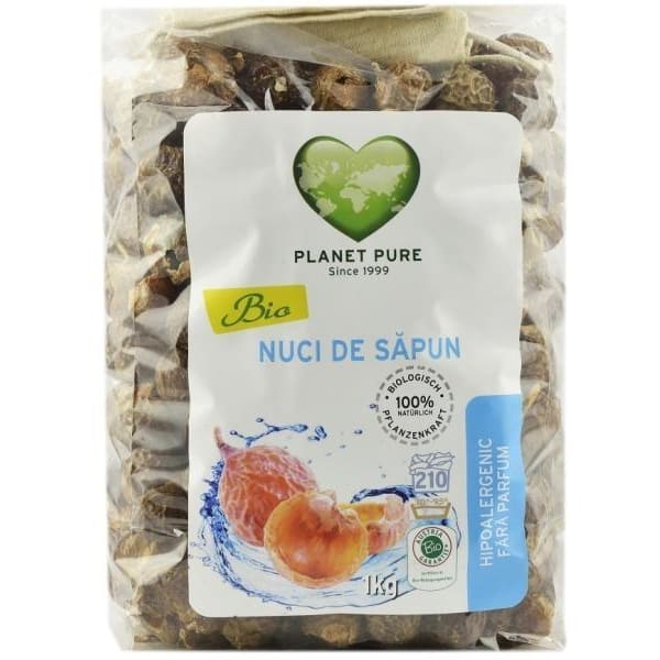 Nuci de sapun bio 1kg Planet Pure - Planet Pure - Nuci 