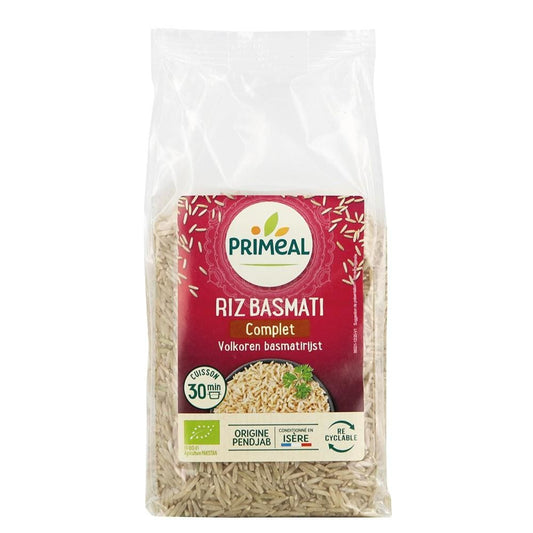 Orez BASMATI bio integral 500g - PRIMEAL - Orez gris malai 