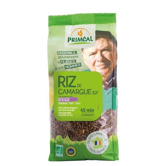 Orez rosu de CAMARGUE 500g - PRIMEAL - Orez gris malai si 