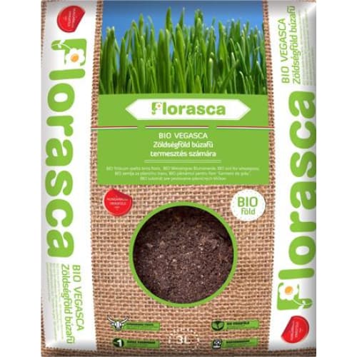 Pamant organic pentru iarba de grau bio 3l Florasca - 