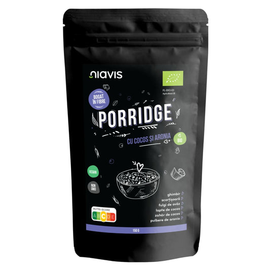Porridge cu Cocos si Aronia Ecologic/BIO 150g - Niavis