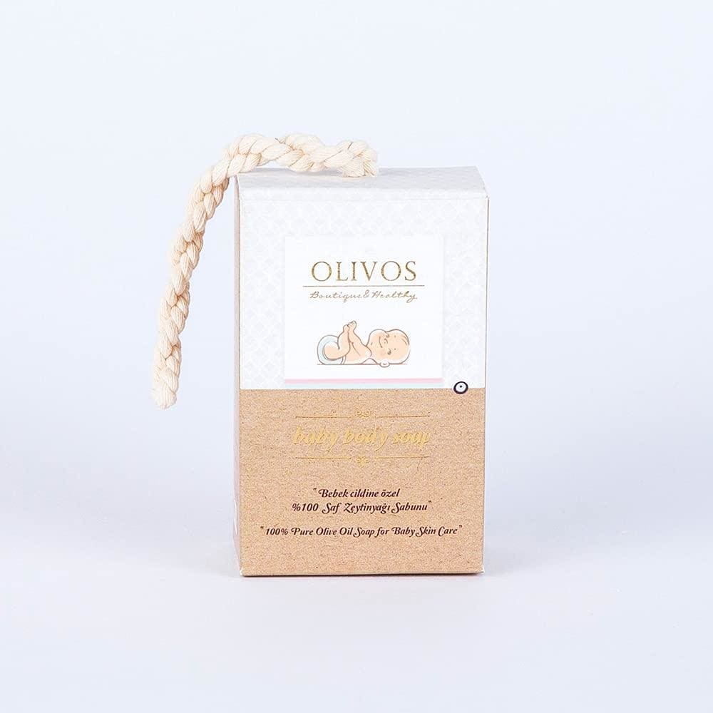 Sapun natural pentru bebelusi cu ulei de masline 100% Olivos