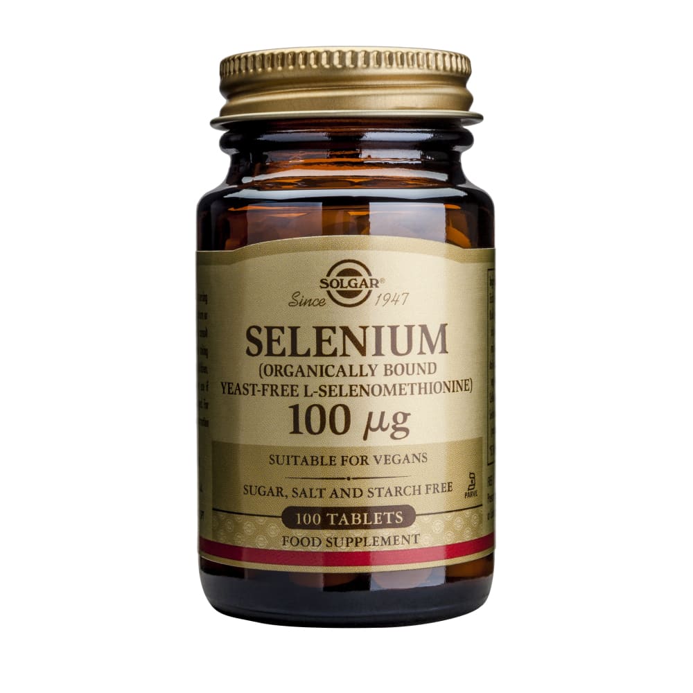 Selenium 100ug 100 tablete - Solgar - Superalimente si 