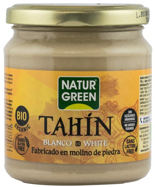 TAHIN ALB BIO 300G NATUR GREEN - Natur Green - Sosuri