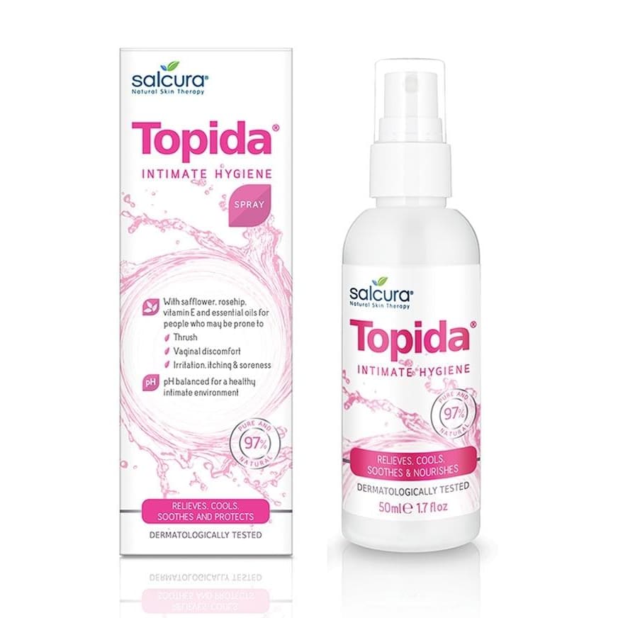 Topida - Spray tratament pt igiena intima infectii fungice