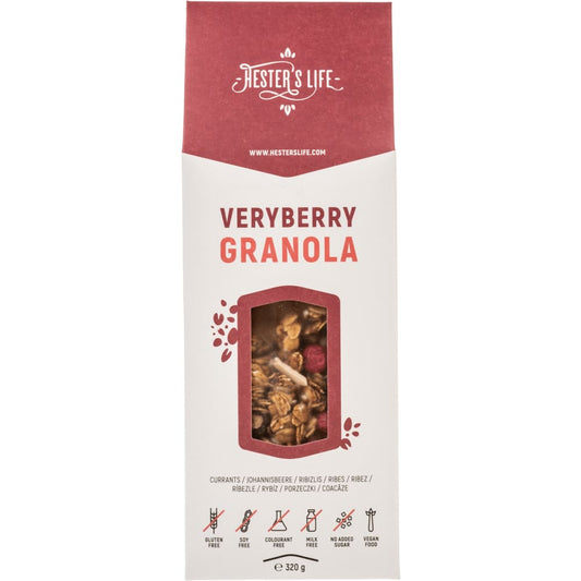 VERYBERRY GRANOLA 320g - Hester\’s Life - Cereale musli si 