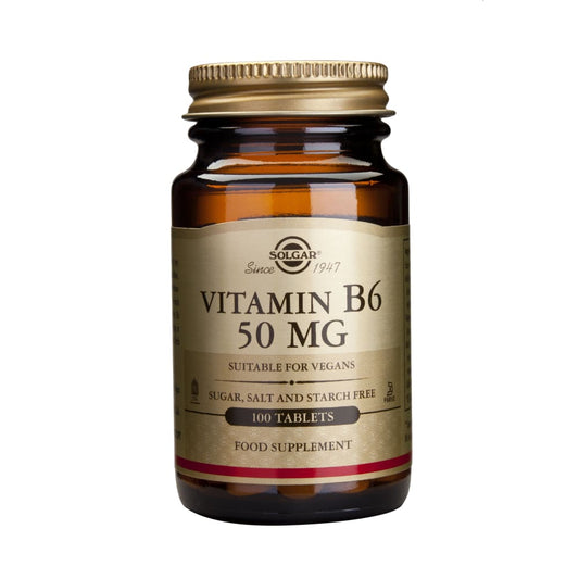 Vitamin B-6 50mg 100 tablete - Solgar - Superalimente si 