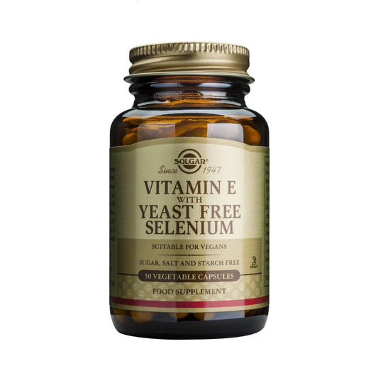 Vitamin E+ Selenium 50 veg. cps. - Solgar - Superalimente si